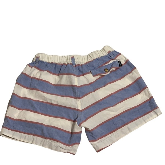 Chubbies Striped Men’s Blue Red Pocket Shorts Size Medium - Picture 5 of 5